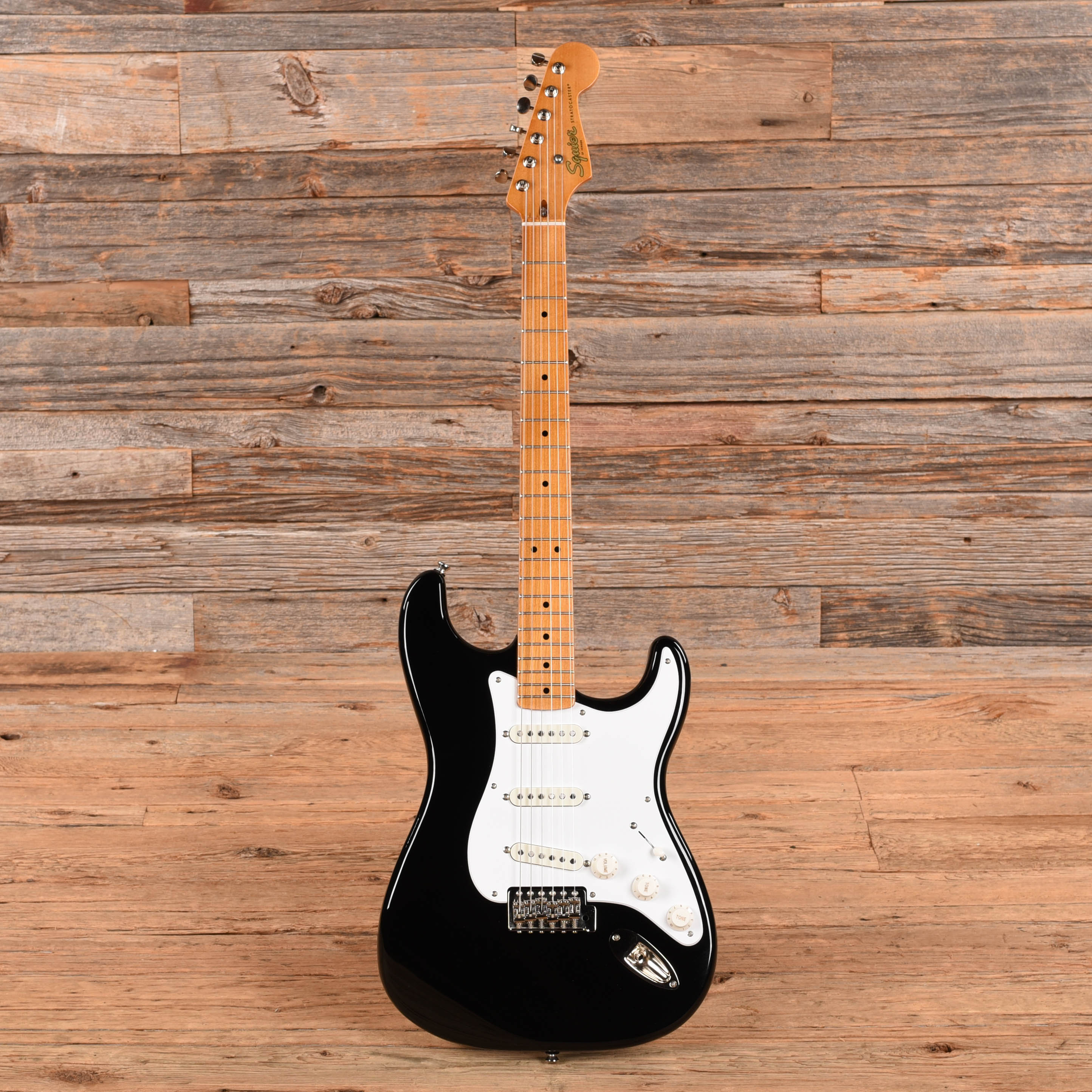 Squier Classic Vibe '50s Stratocaster Black 2023 Electric Guitars