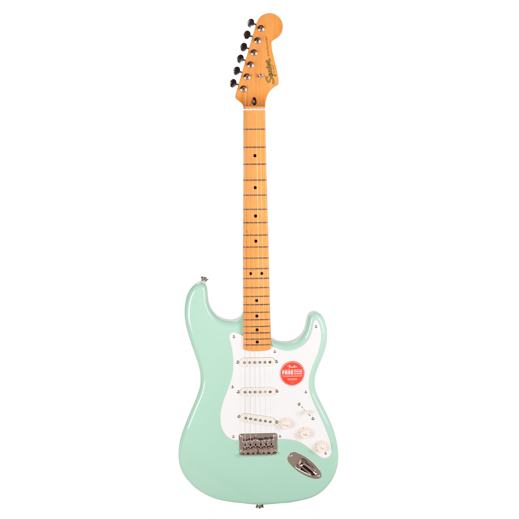 Squier Classic Vibe '50s Stratocaster HT Surf Green Electric Guitars
