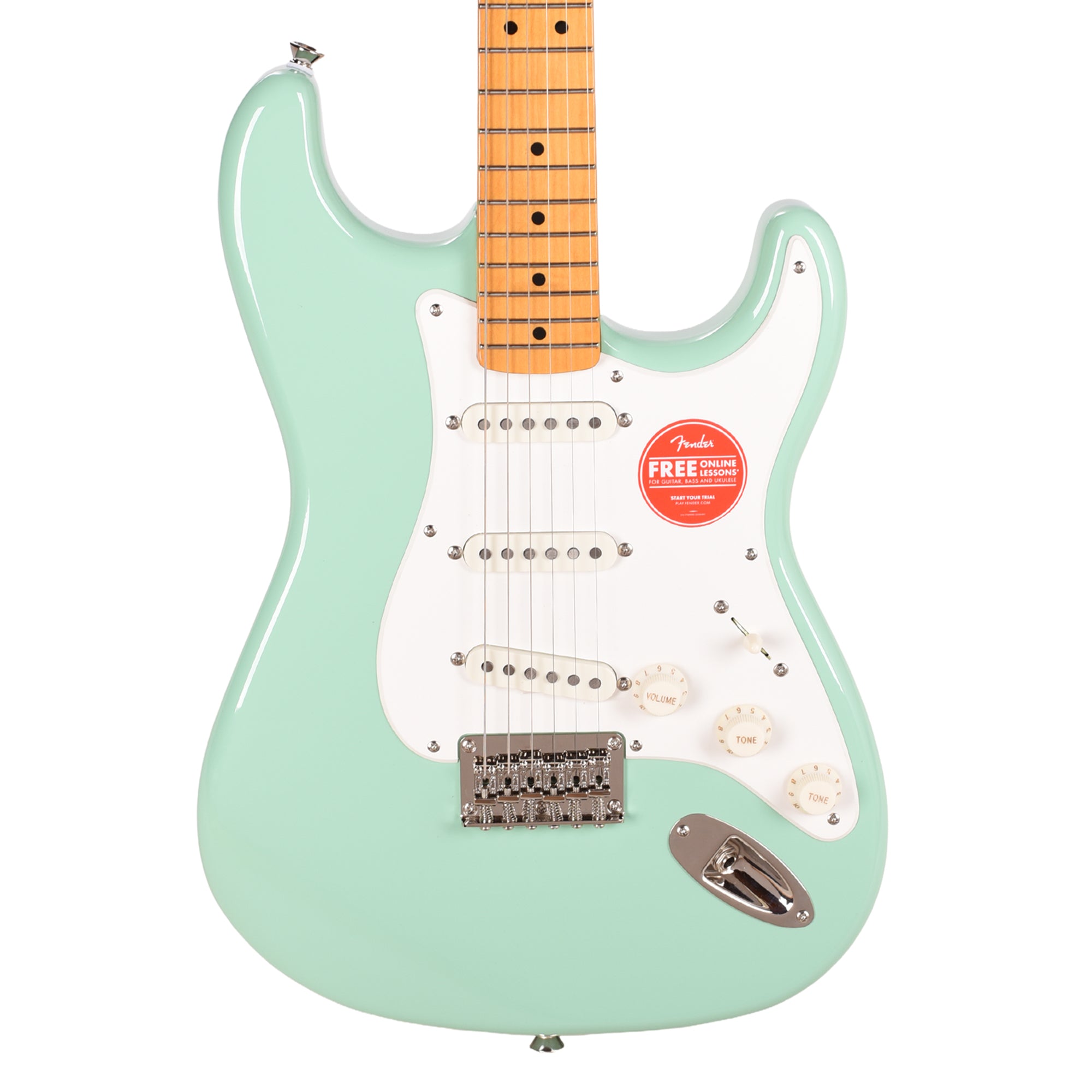 Squier Classic Vibe '50s Stratocaster HT Surf Green Electric Guitars