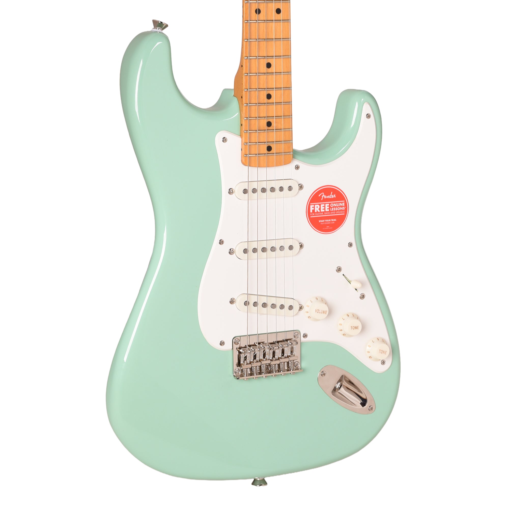 Squier Classic Vibe '50s Stratocaster HT Surf Green Electric Guitars