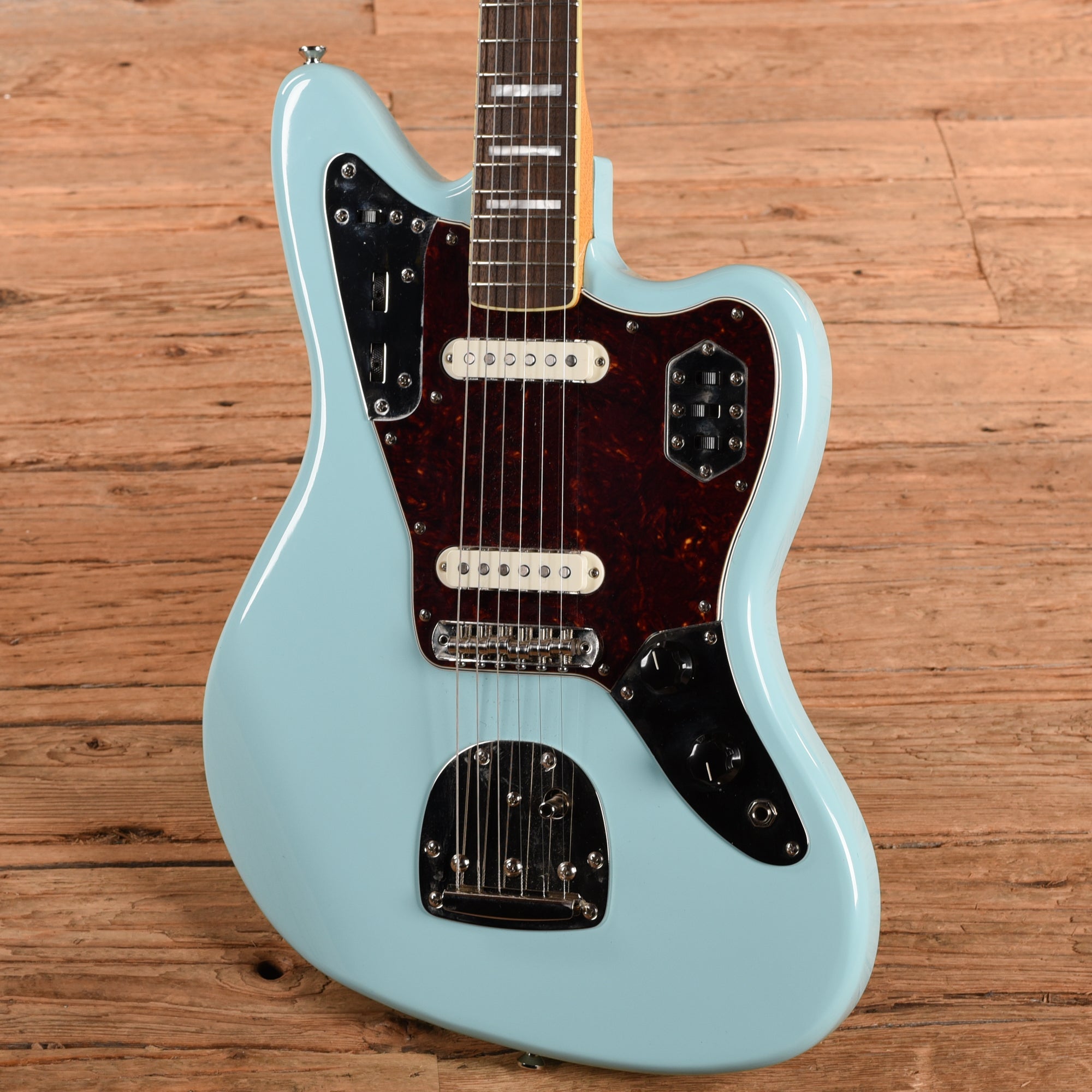 Squier Classic Vibe '70s Jaguar Daphne Blue 2024 Electric Guitars