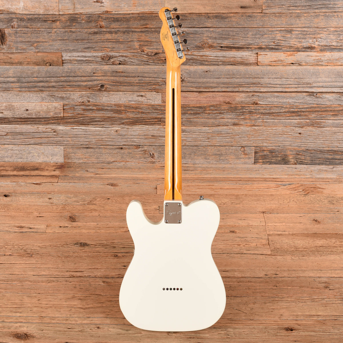 Squier Classic Vibe 70s Telecaster Thinline Olympic White 2022 Electric Guitars