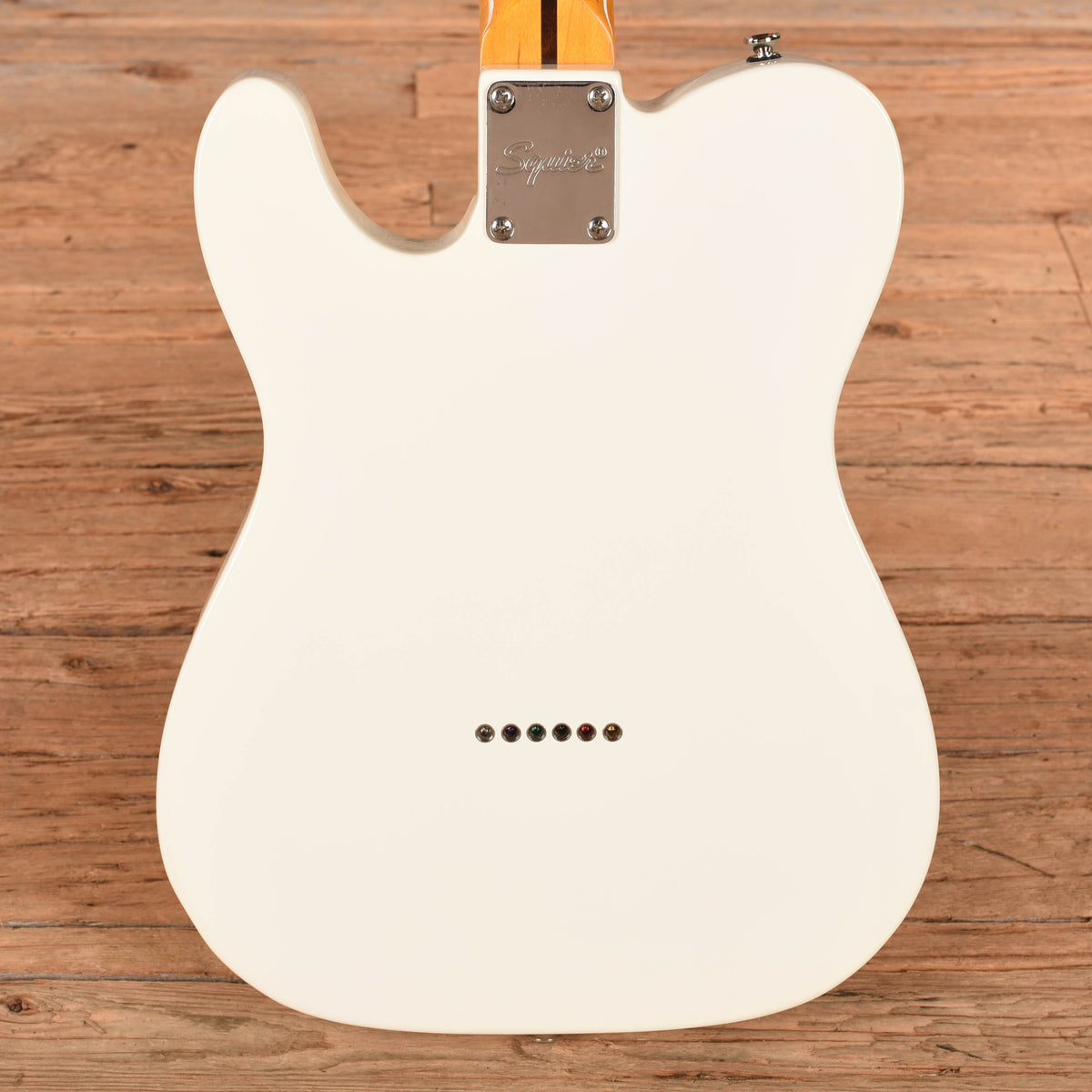Squier Classic Vibe 70s Telecaster Thinline Olympic White 2022 Electric Guitars
