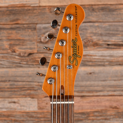 Squier Classic Vibe Baritone Custom Telecaster Black 2022 Electric Guitars