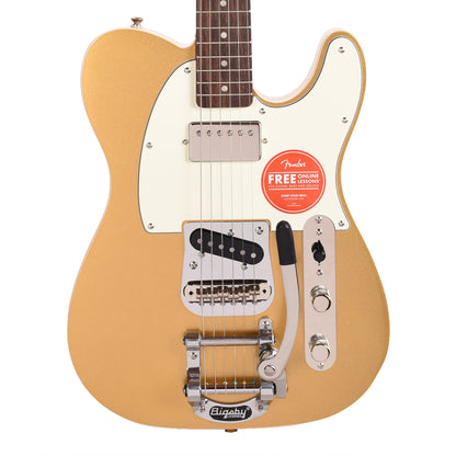 Squier Classic Vibe Custom Telecaster SH Aztec Gold w/Bigsby Electric Guitars