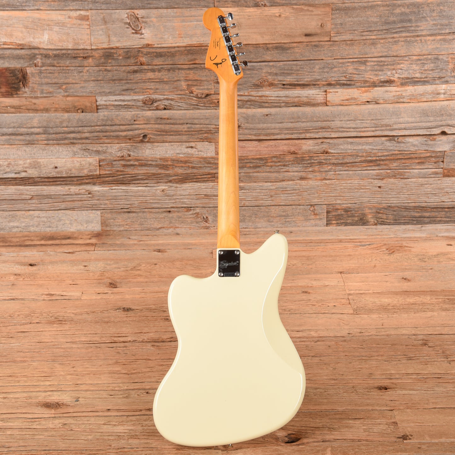 Squier J Mascis Jazzmaster Vintage White 2024 Electric Guitars