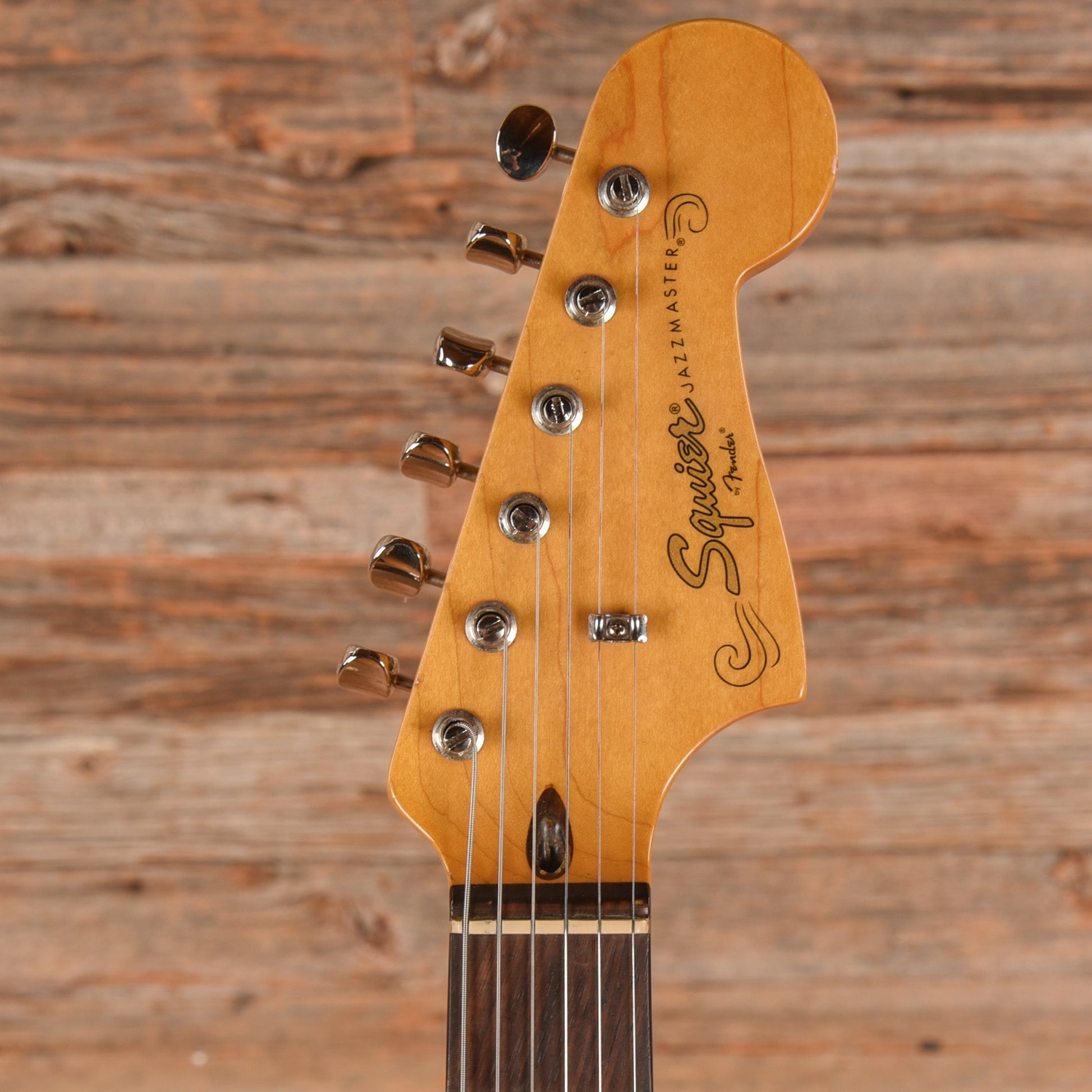 Squier J Mascis Jazzmaster White Blonde 2016 Electric Guitars