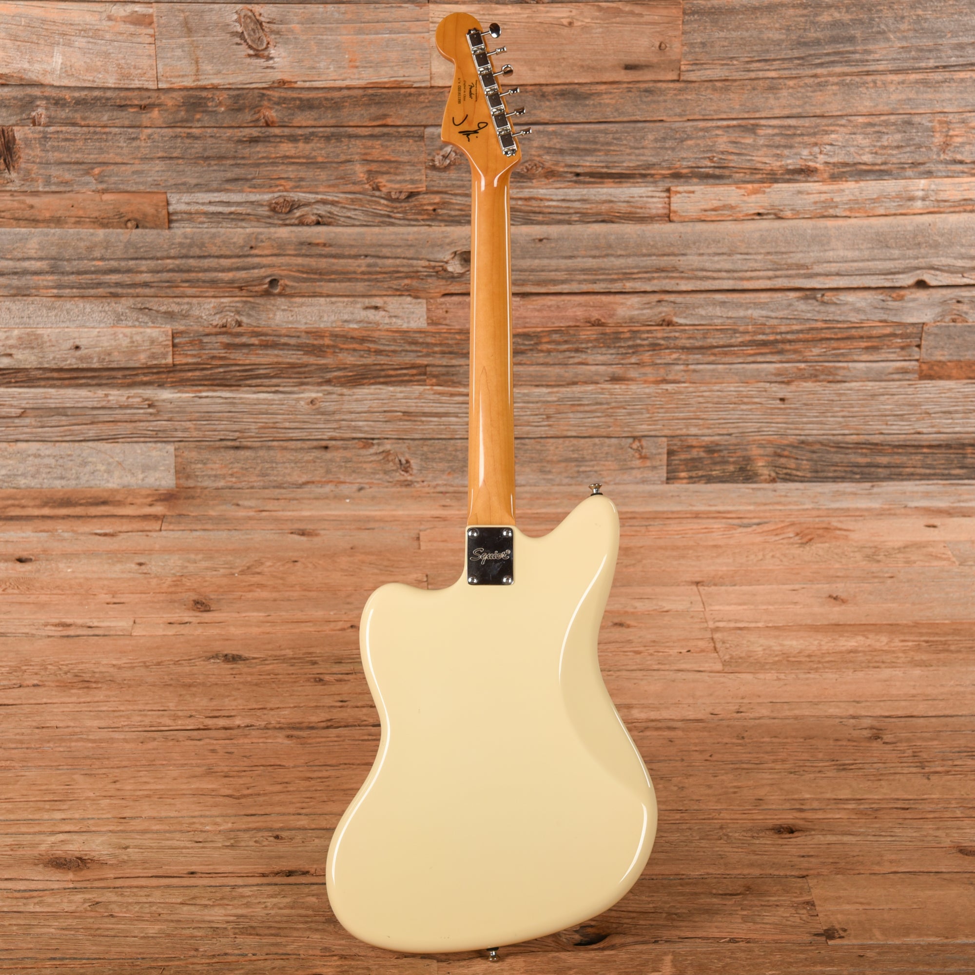 Squier J Mascis Jazzmaster White Blonde 2016 Electric Guitars