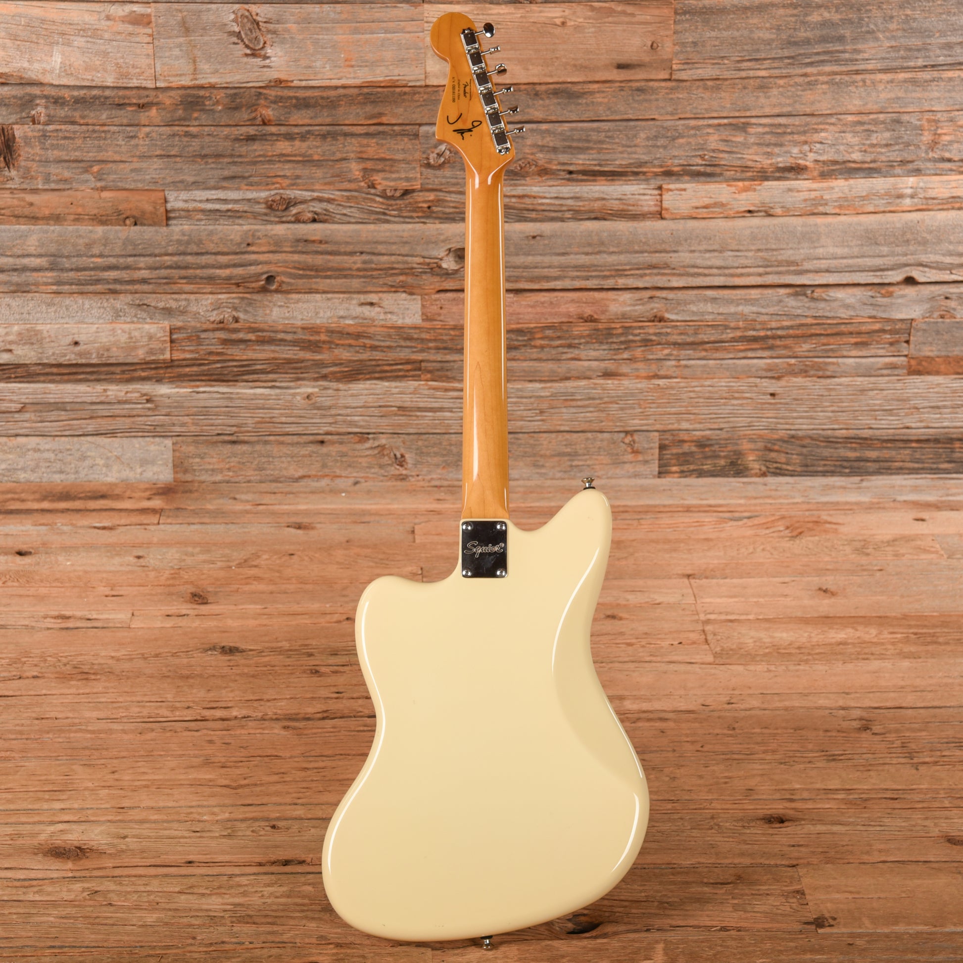 Squier J Mascis Jazzmaster White Blonde 2016 Electric Guitars