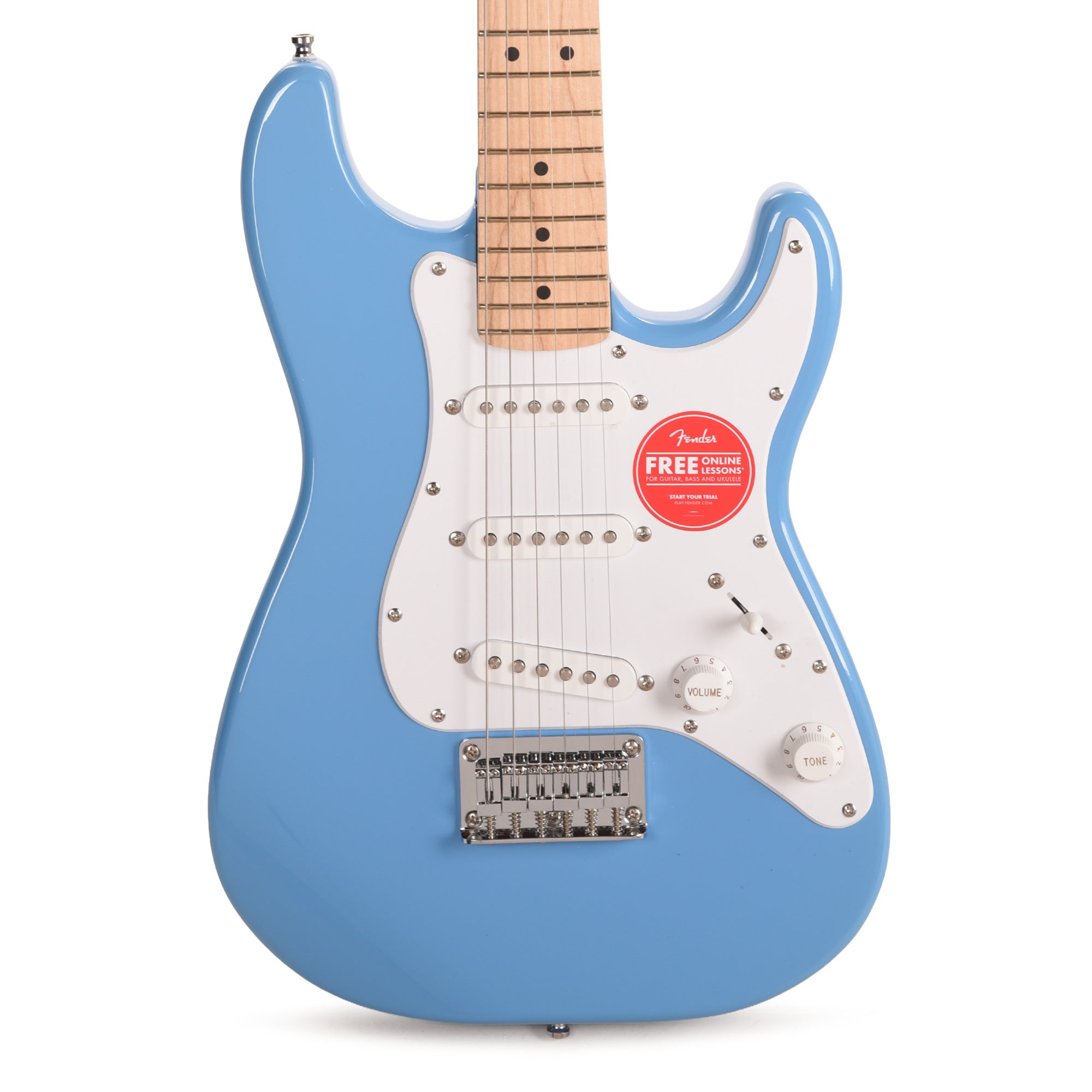 Squier Mini Stratocaster California Blue Electric Guitars
