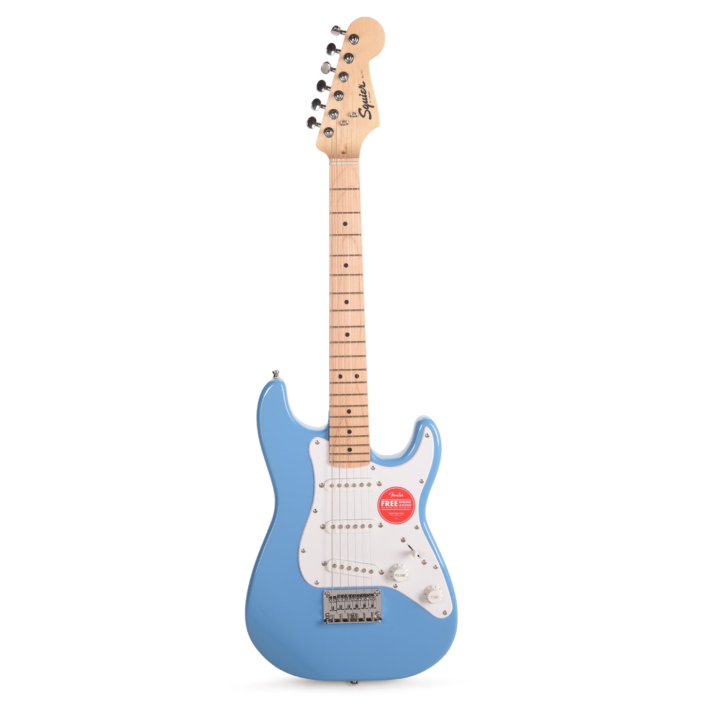 Squier Mini Stratocaster California Blue Electric Guitars