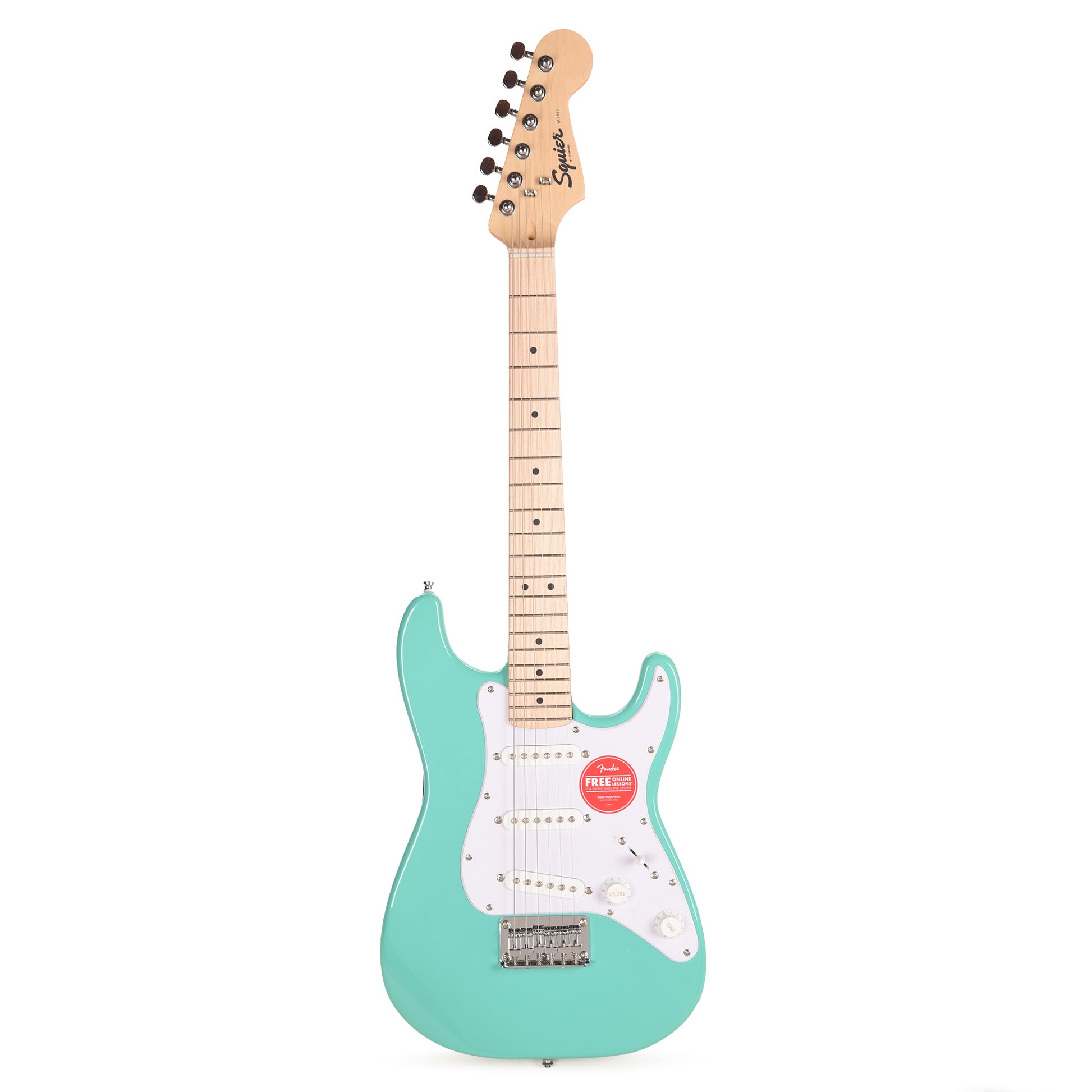 Squier Mini Stratocaster Sea Foam Green Electric Guitars