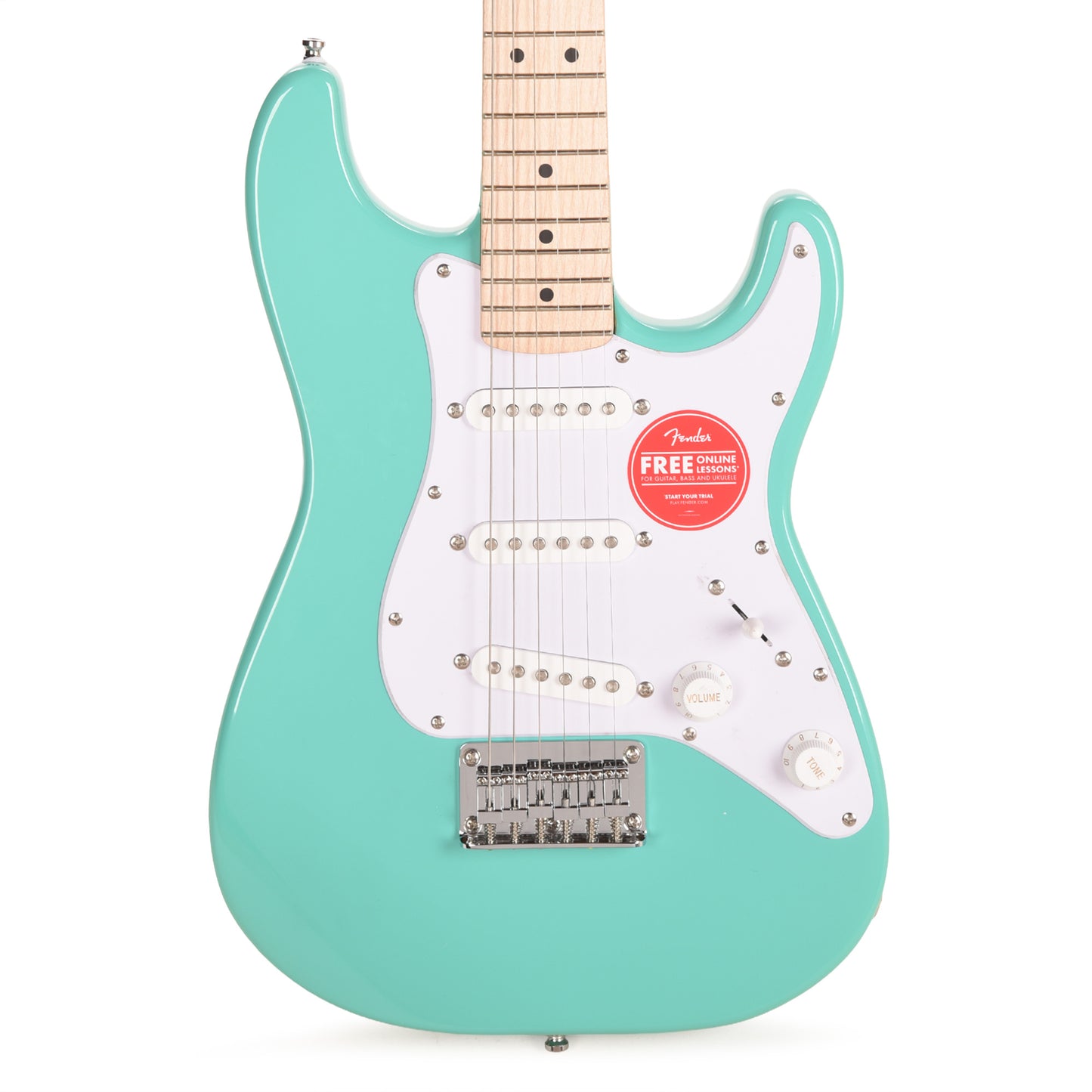 Squier Mini Stratocaster Sea Foam Green Electric Guitars