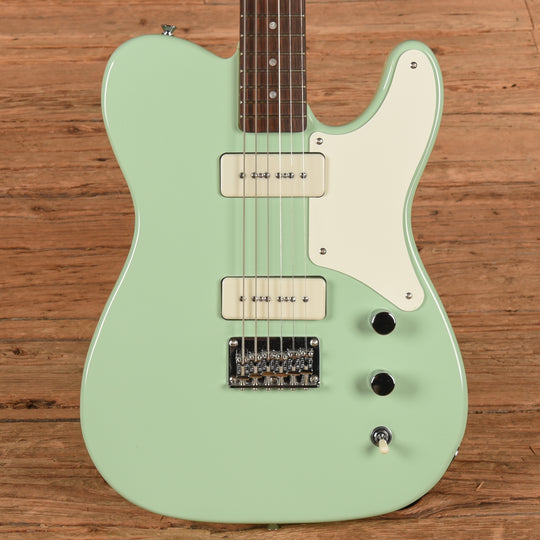 Squier Paranormal Baritone Cabronita Telecaster Sea Foam Green 2022 Electric Guitars