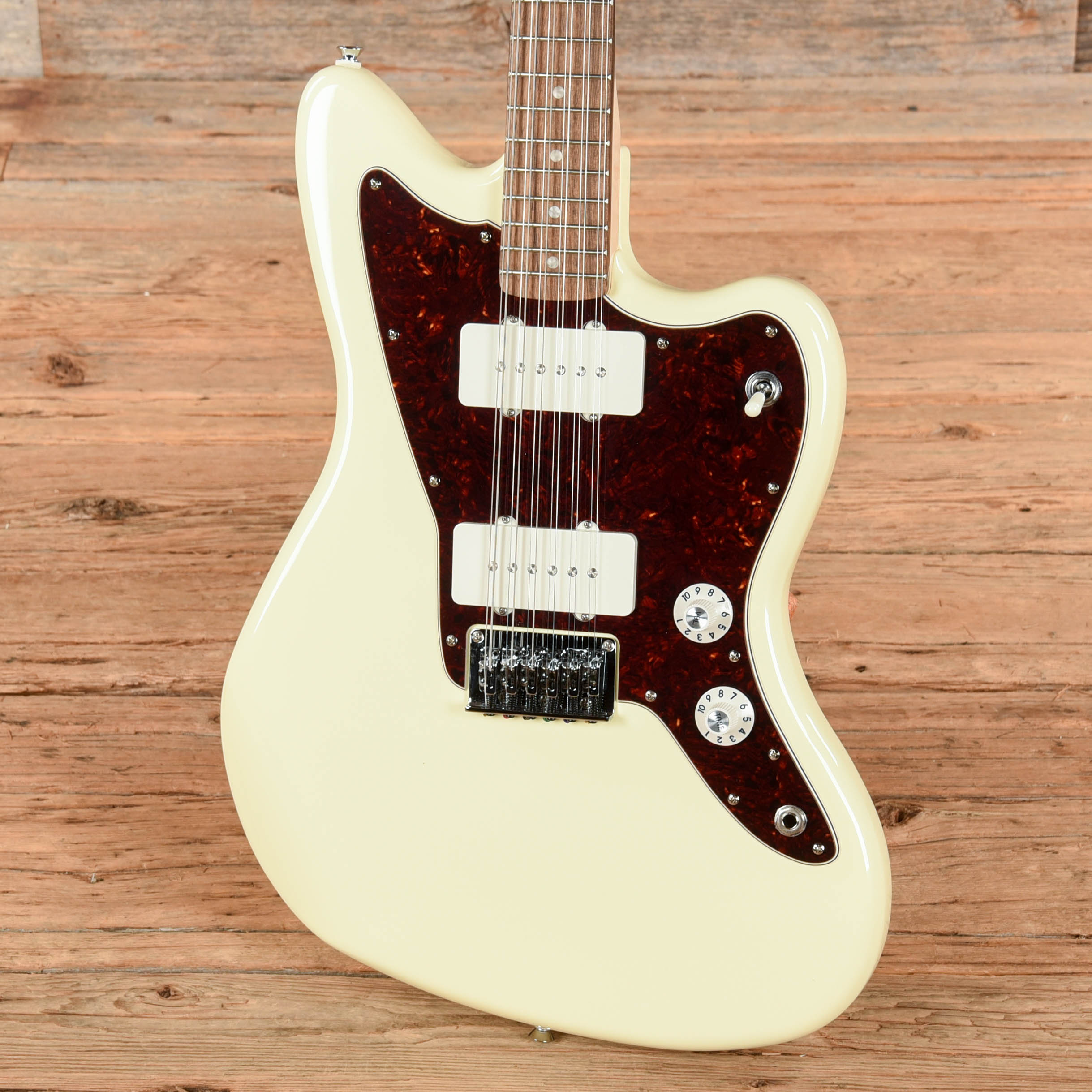 Squier Paranormal Jazzmaster XII Olympic White 2023 Electric Guitars