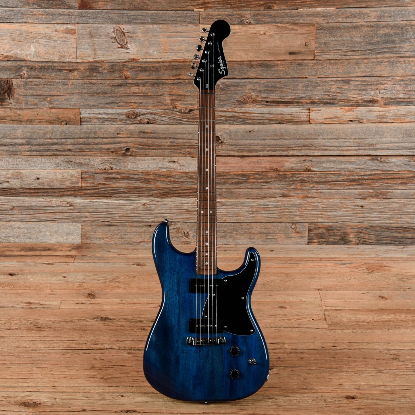 Squier Paranormal Strat-o-Sonic Blue 2024 Electric Guitars