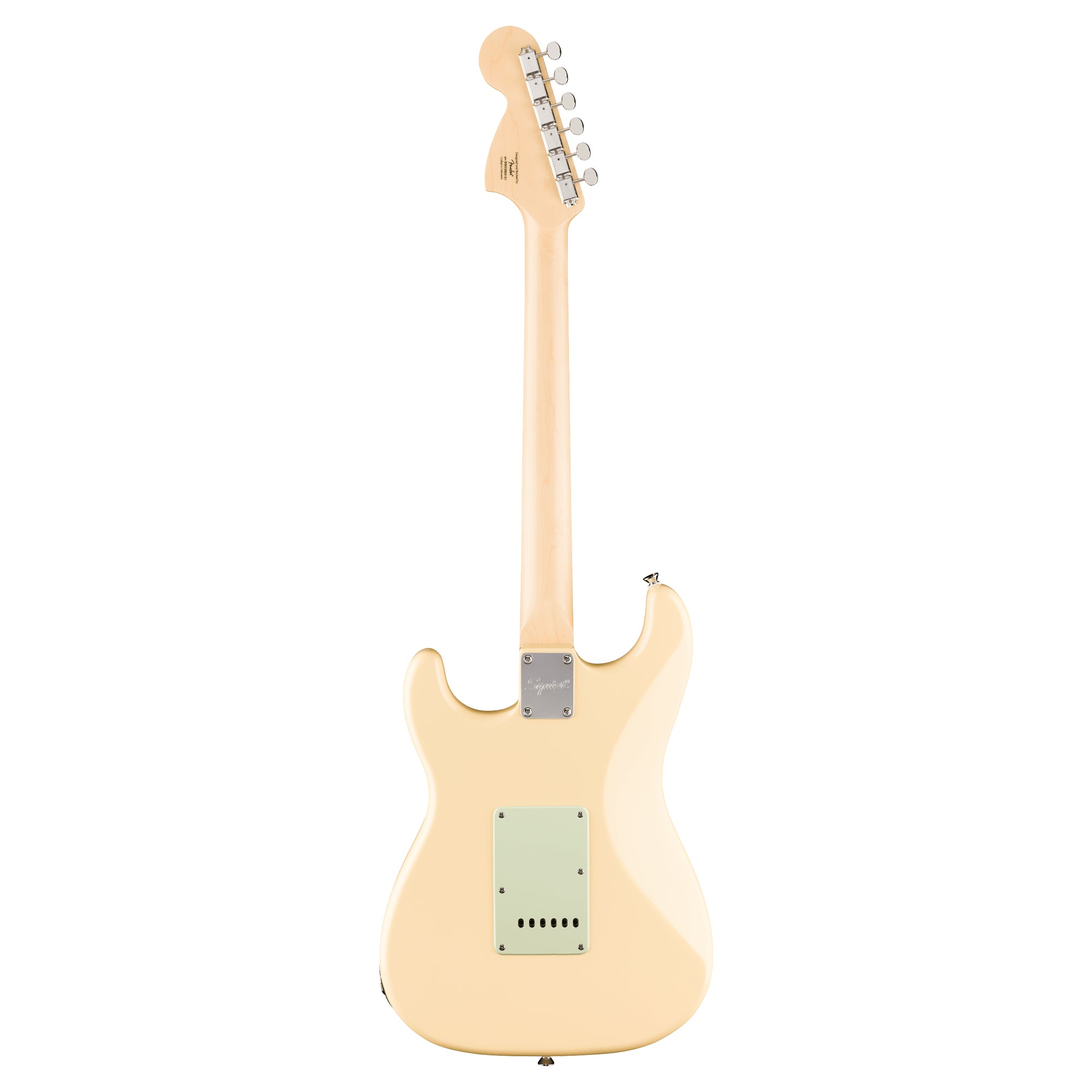 Squier Paranormal Stratocaster Deluxe Vintage White Electric Guitars