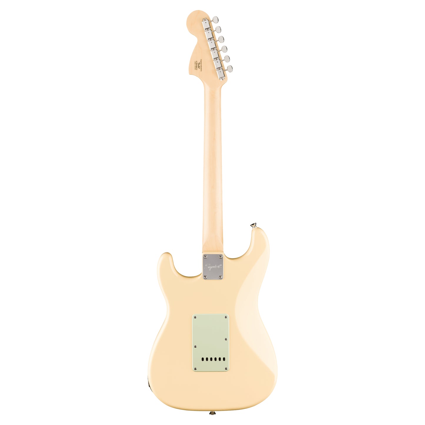 Squier Paranormal Stratocaster Deluxe Vintage White Electric Guitars