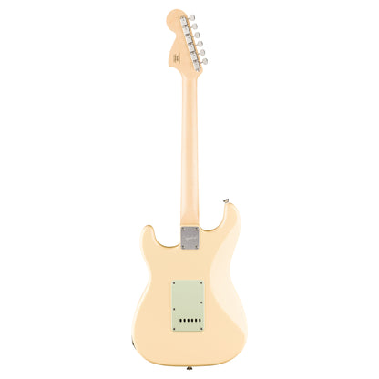 Squier Paranormal Stratocaster Deluxe Vintage White Electric Guitars