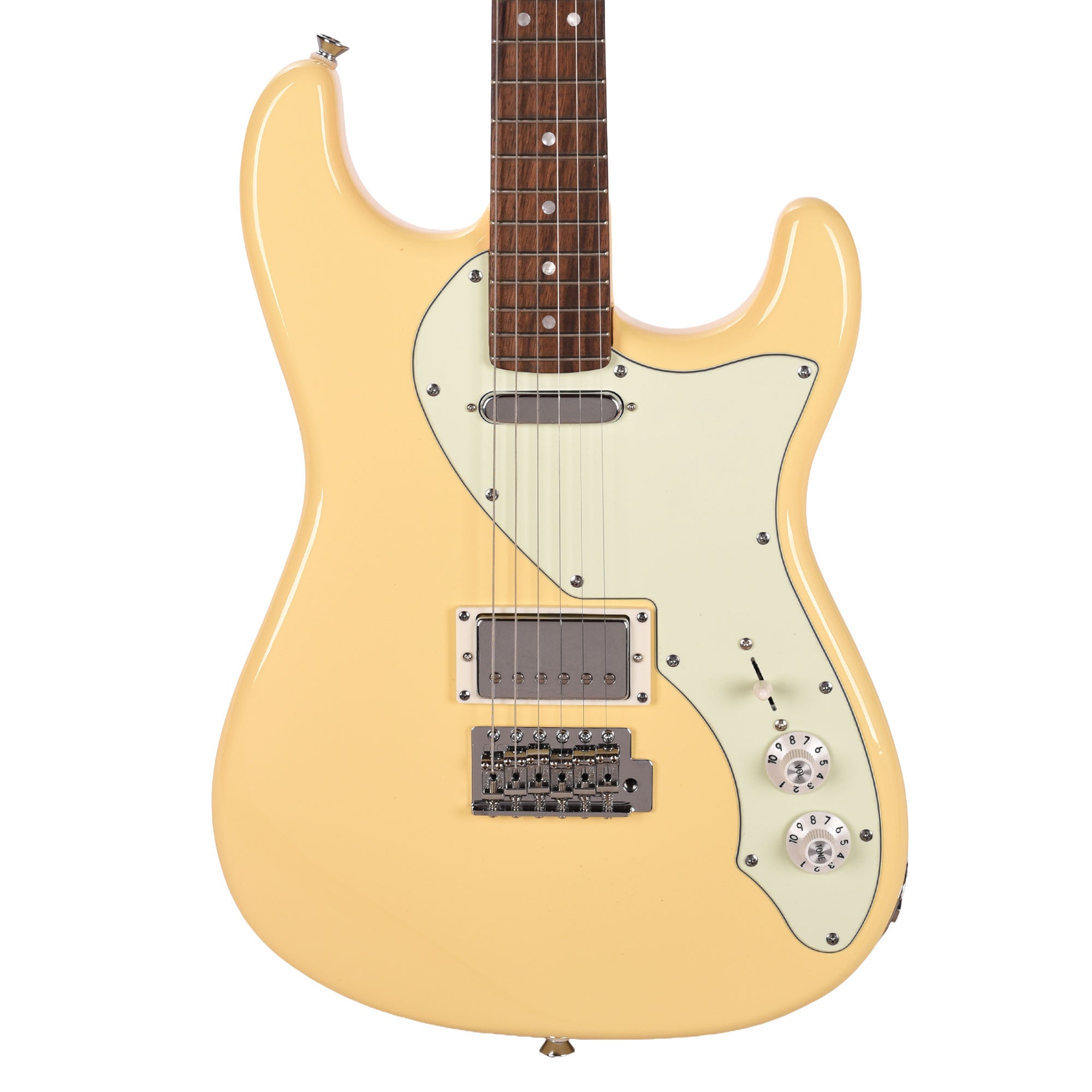 Squier Paranormal Stratocaster Deluxe Vintage White – Chicago