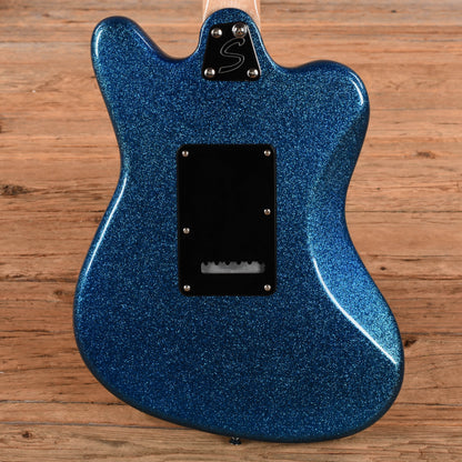 Squier Paranormal Super-Sonic Blue Sparkle 2021 Electric Guitars
