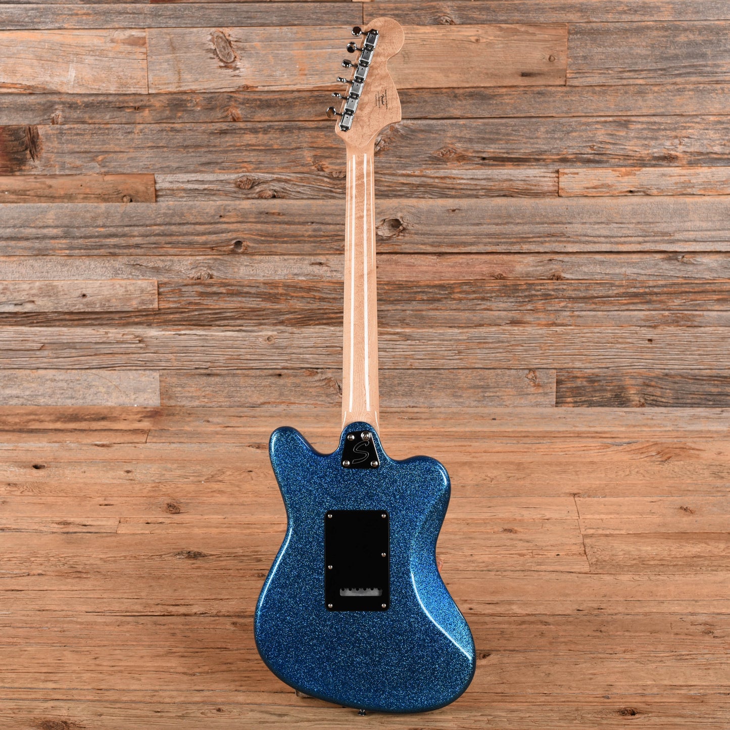 Squier Paranormal Super-Sonic Blue Sparkle 2021 Electric Guitars