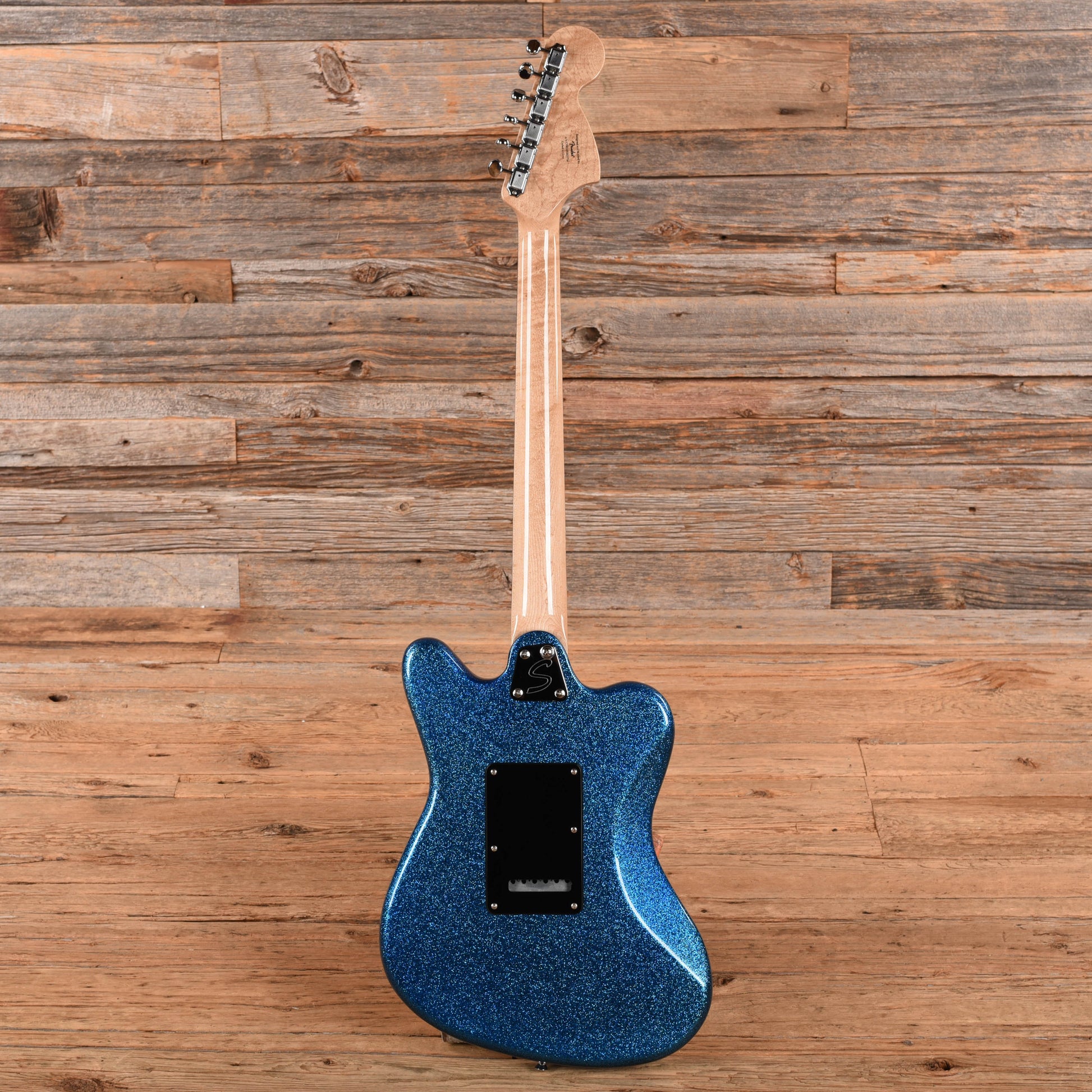 Squier Paranormal Super-Sonic Blue Sparkle 2021 Electric Guitars