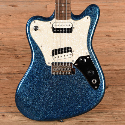 Squier Paranormal Super-Sonic Blue Sparkle 2023 Electric Guitars