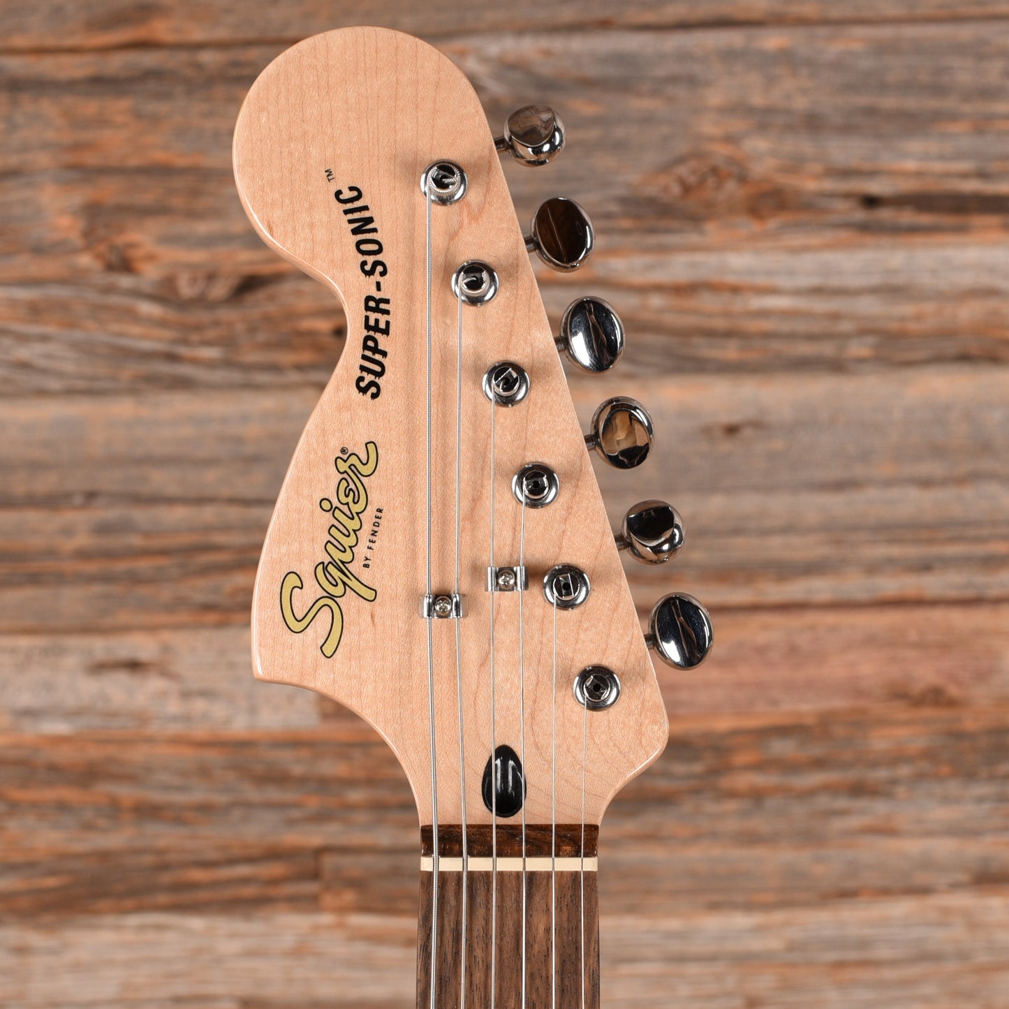 Squier Paranormal Super-Sonic Blue Sparkle 2023 Electric Guitars