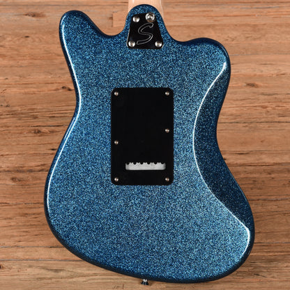 Squier Paranormal Super-Sonic Blue Sparkle 2023 Electric Guitars