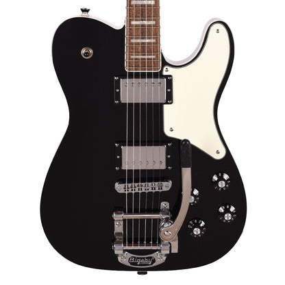 Squier Paranormal Troublemaker Telecaster Deluxe Black w/Bigsby Electric Guitars