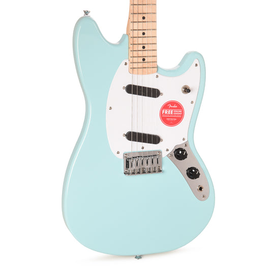 Squier Sonic Mustang Daphne Blue Electric Guitars