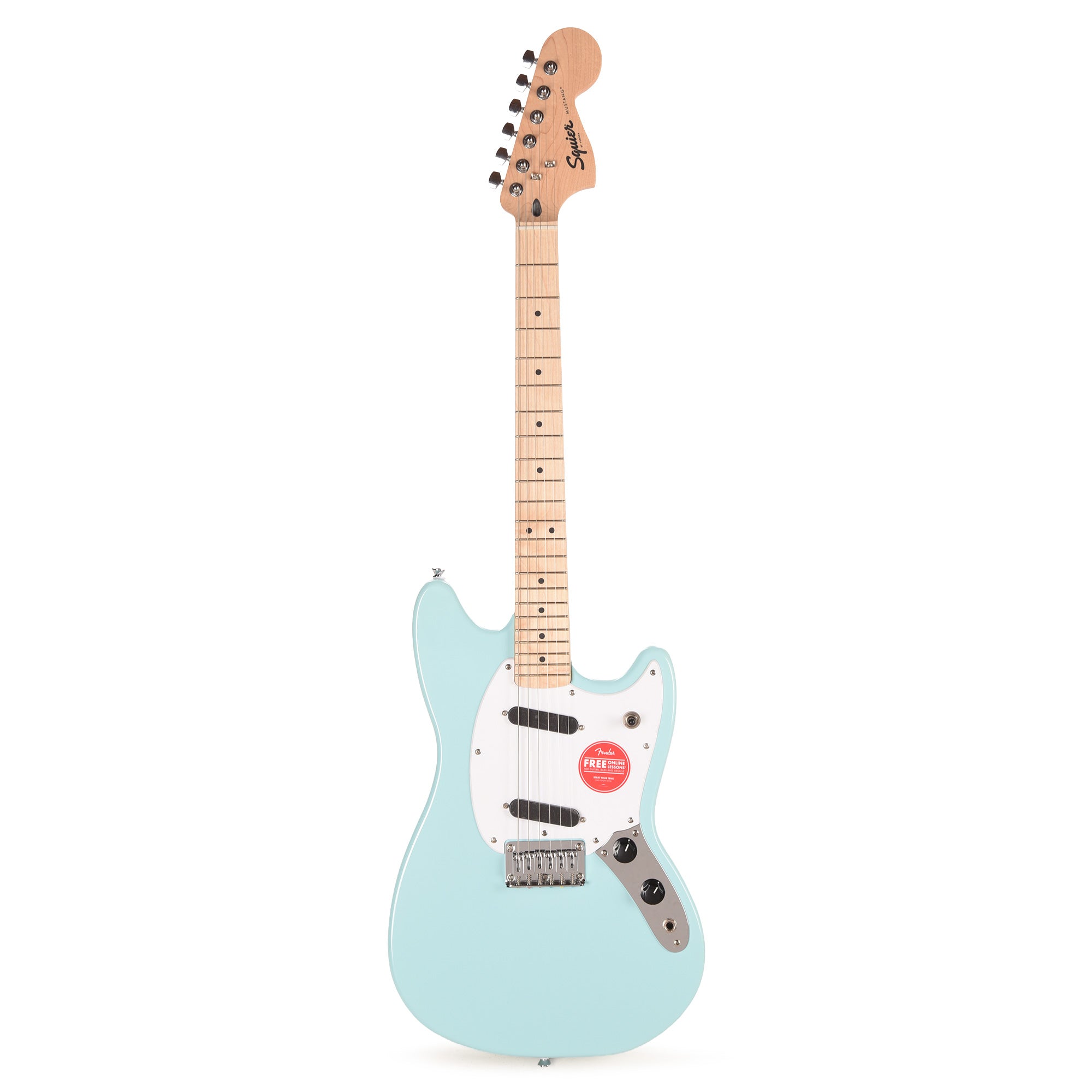 Squier Sonic Mustang Daphne Blue Electric Guitars