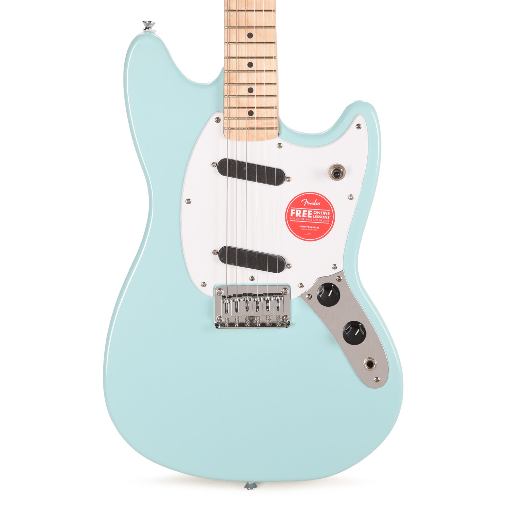 Squier Sonic Mustang Daphne Blue Electric Guitars