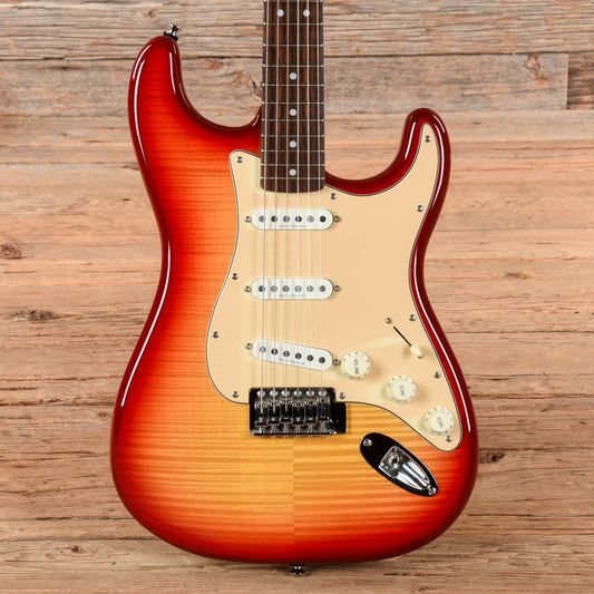 Squier Vintage Modified Stratocaster Sunburst 2007 Electric Guitars