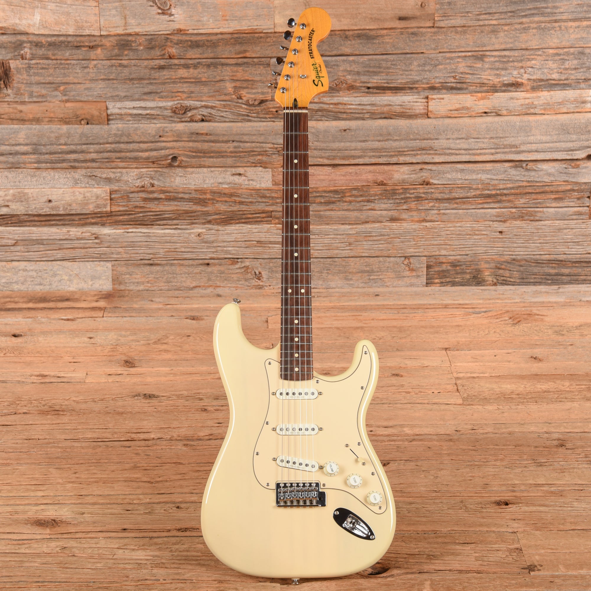 Squier Vintage Modified Stratocaster Vintage Blonde 2012 Electric Guitars