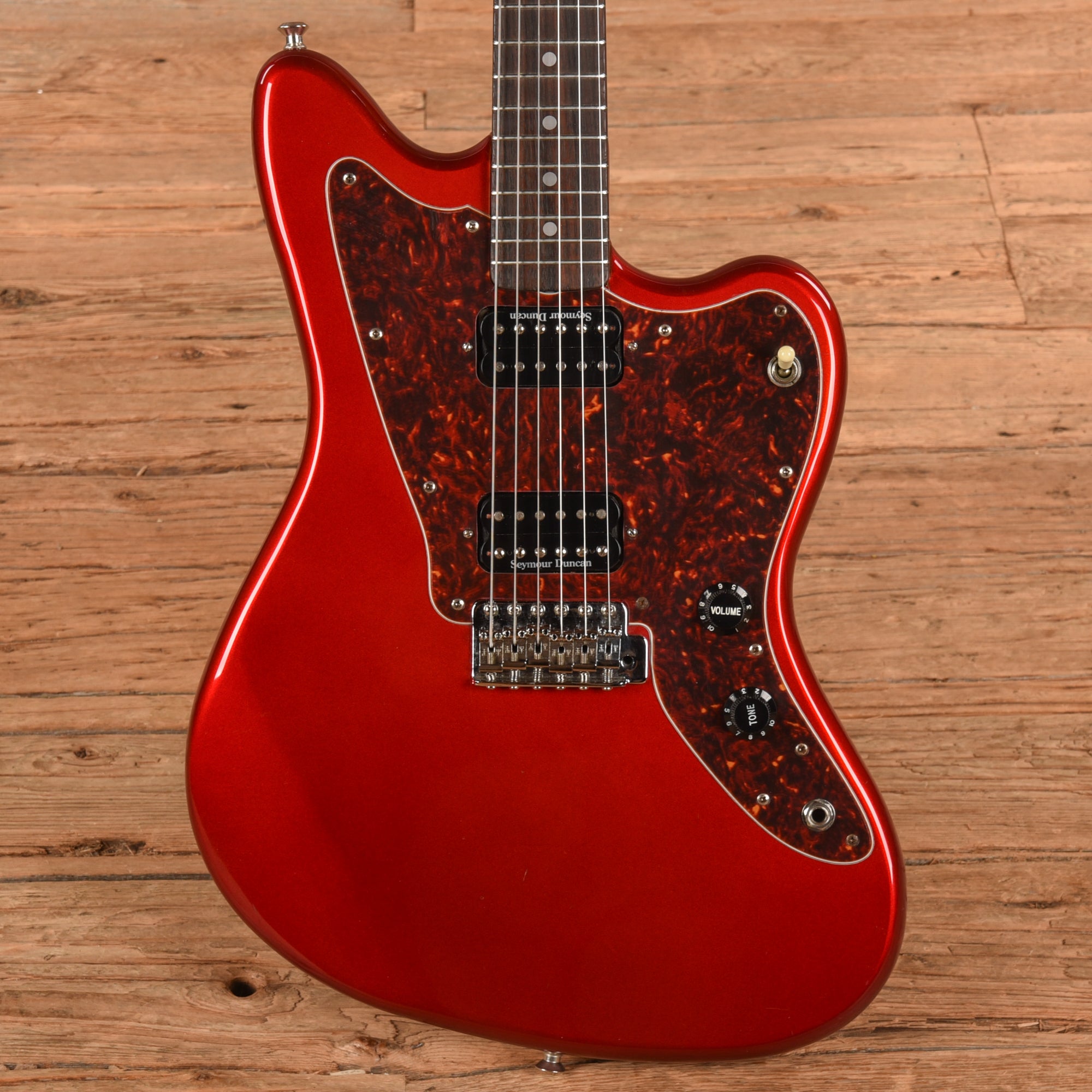 Squier Vista Series Jagmaster Candy Apple Red 1996 Electric Guitars