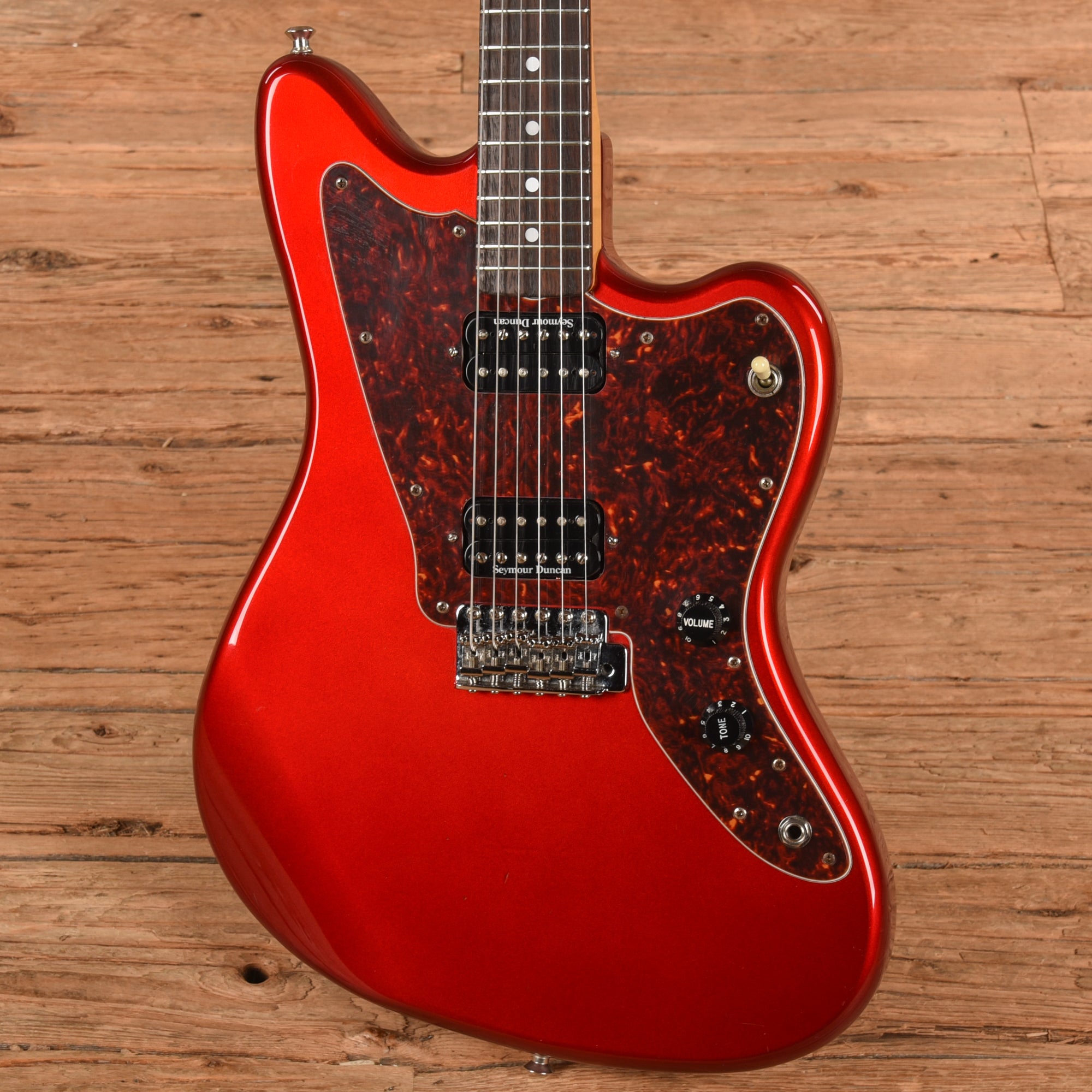 Squier Vista Series Jagmaster Candy Apple Red 1996 Electric Guitars