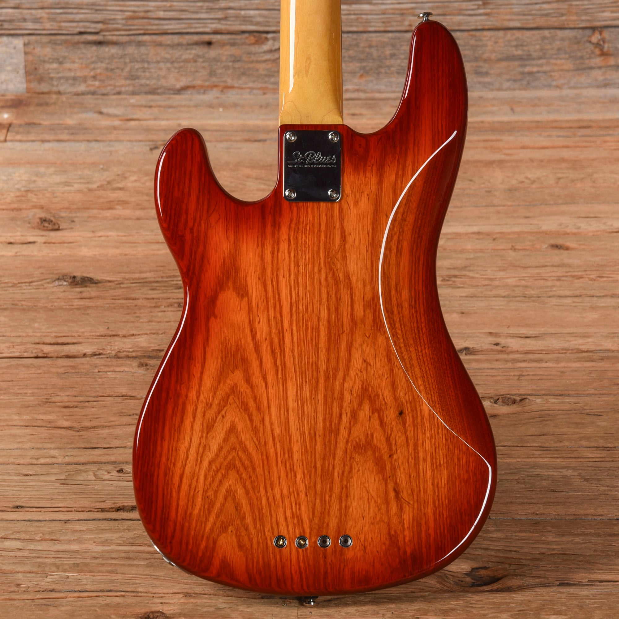 St. Blues King Bass Sunburst Bass Guitars / 4-String