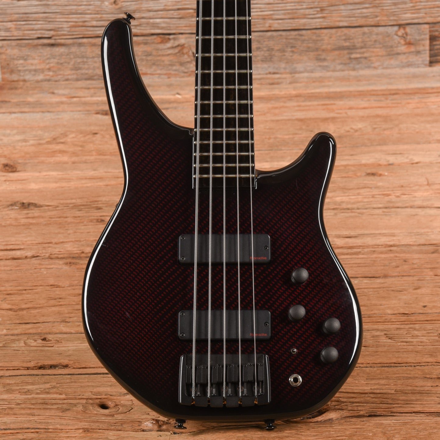 Status Graphite 5 Stealth Black / Red Bass Guitars / 5-String or More