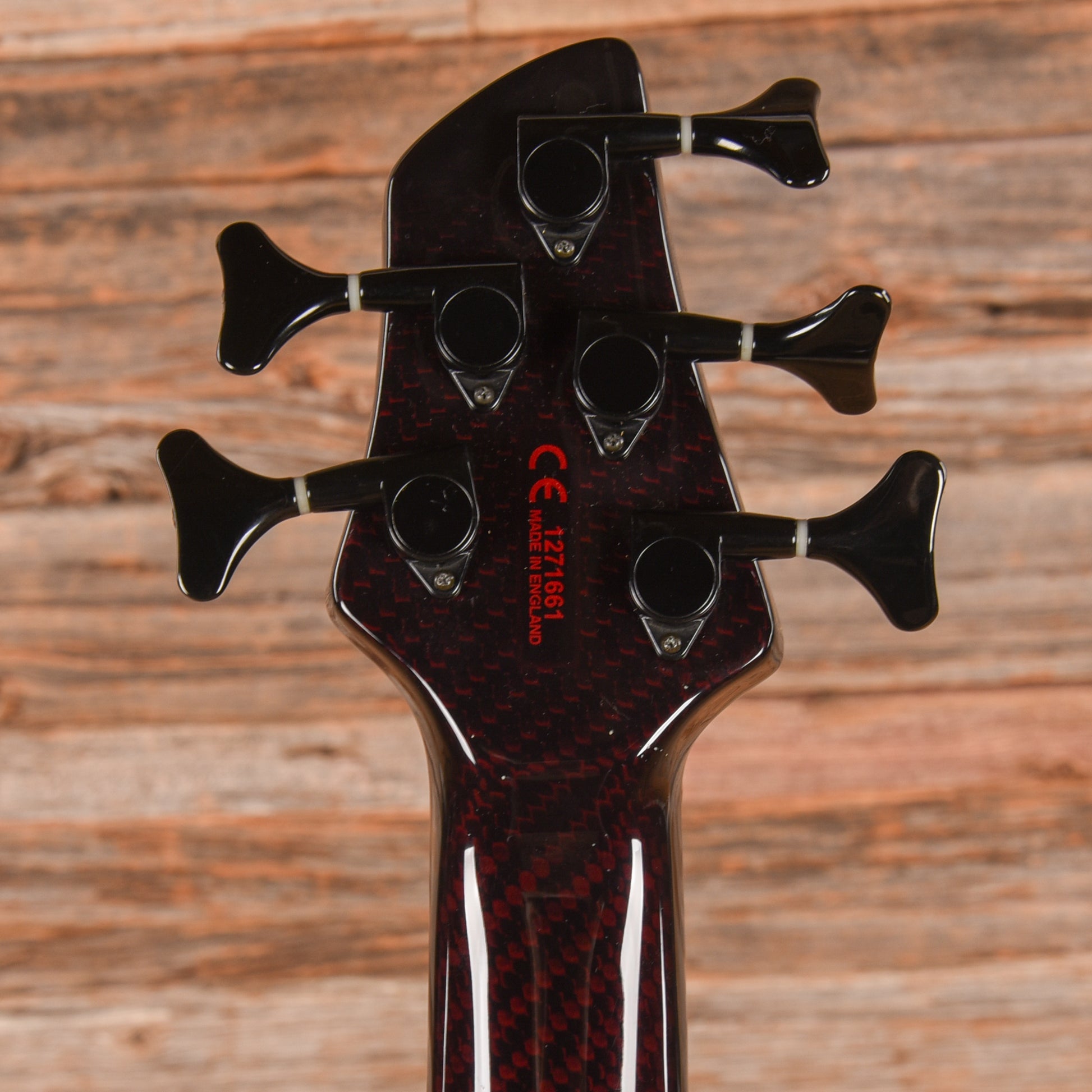 Status Graphite 5 Stealth Black / Red Bass Guitars / 5-String or More