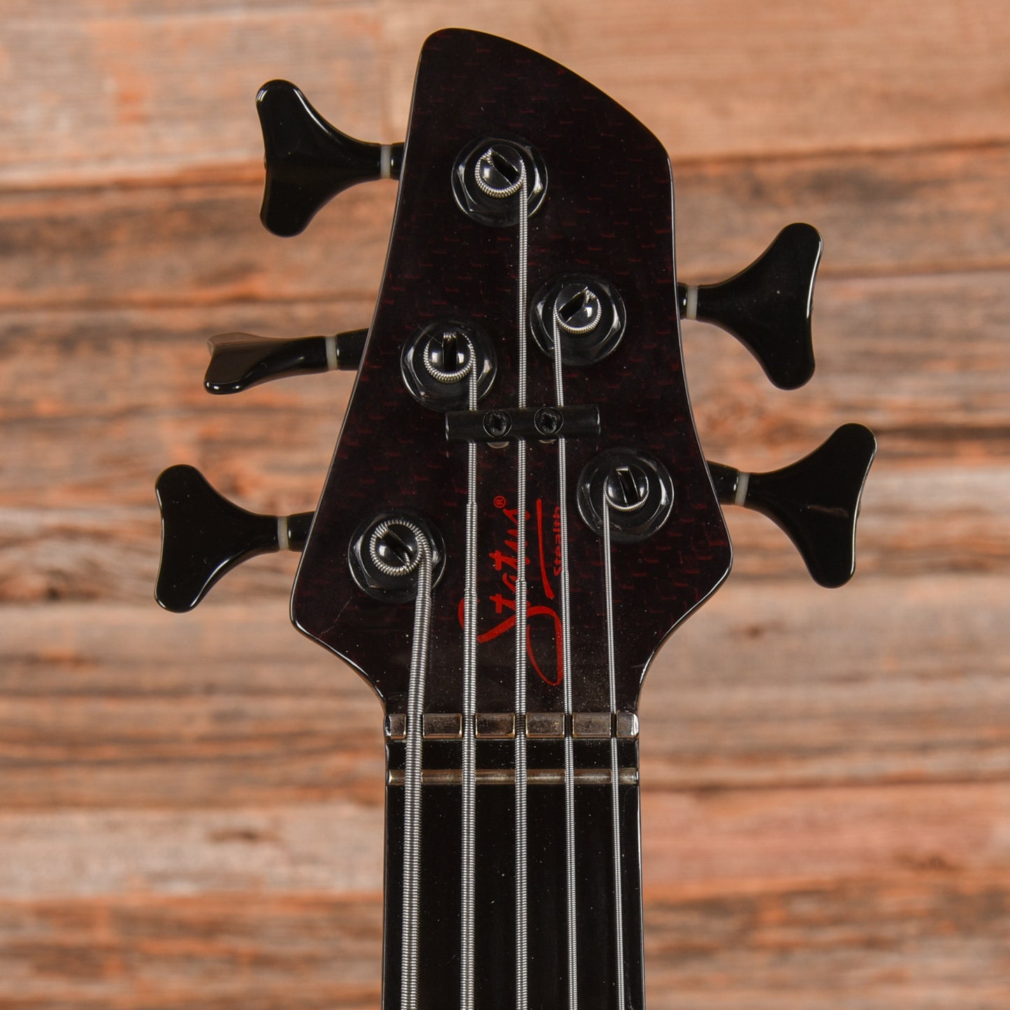 Status Graphite 5 Stealth Black / Red Bass Guitars / 5-String or More