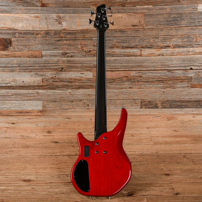 Status Graphite 5-String Red Bass Guitars