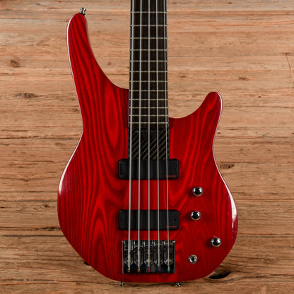 Status Graphite 5-String Red Bass Guitars
