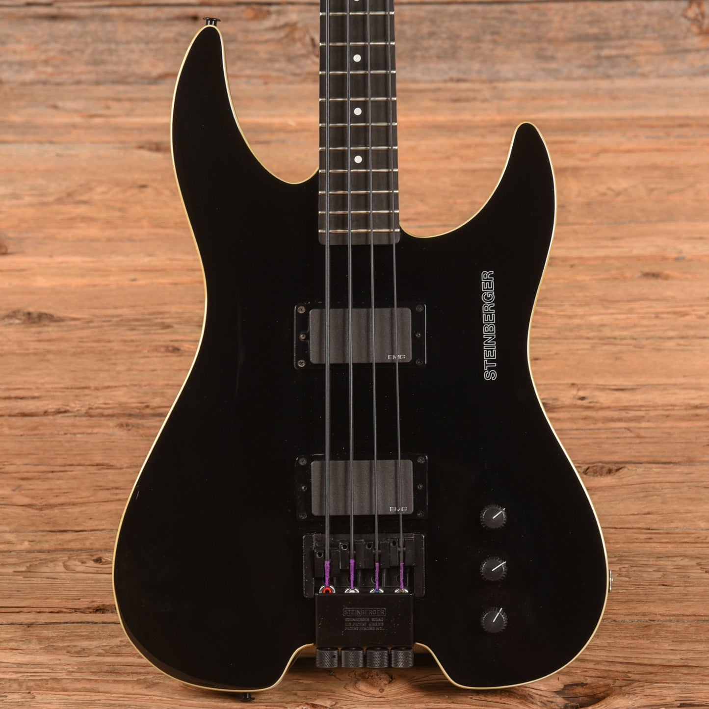 Steinberger XM2 Black 1980s Bass Guitars / 4-String