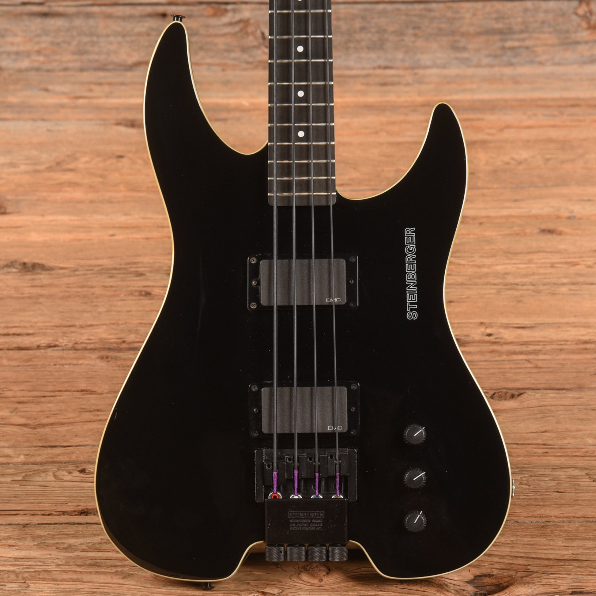 Steinberger XM2 Black 1980s Bass Guitars / 4-String