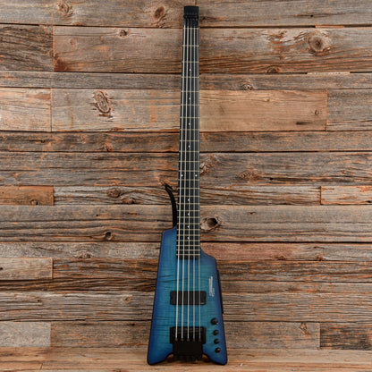 Steinberger Synapse 5-String Bass Blue Flame Bass Guitars / 5-String or More
