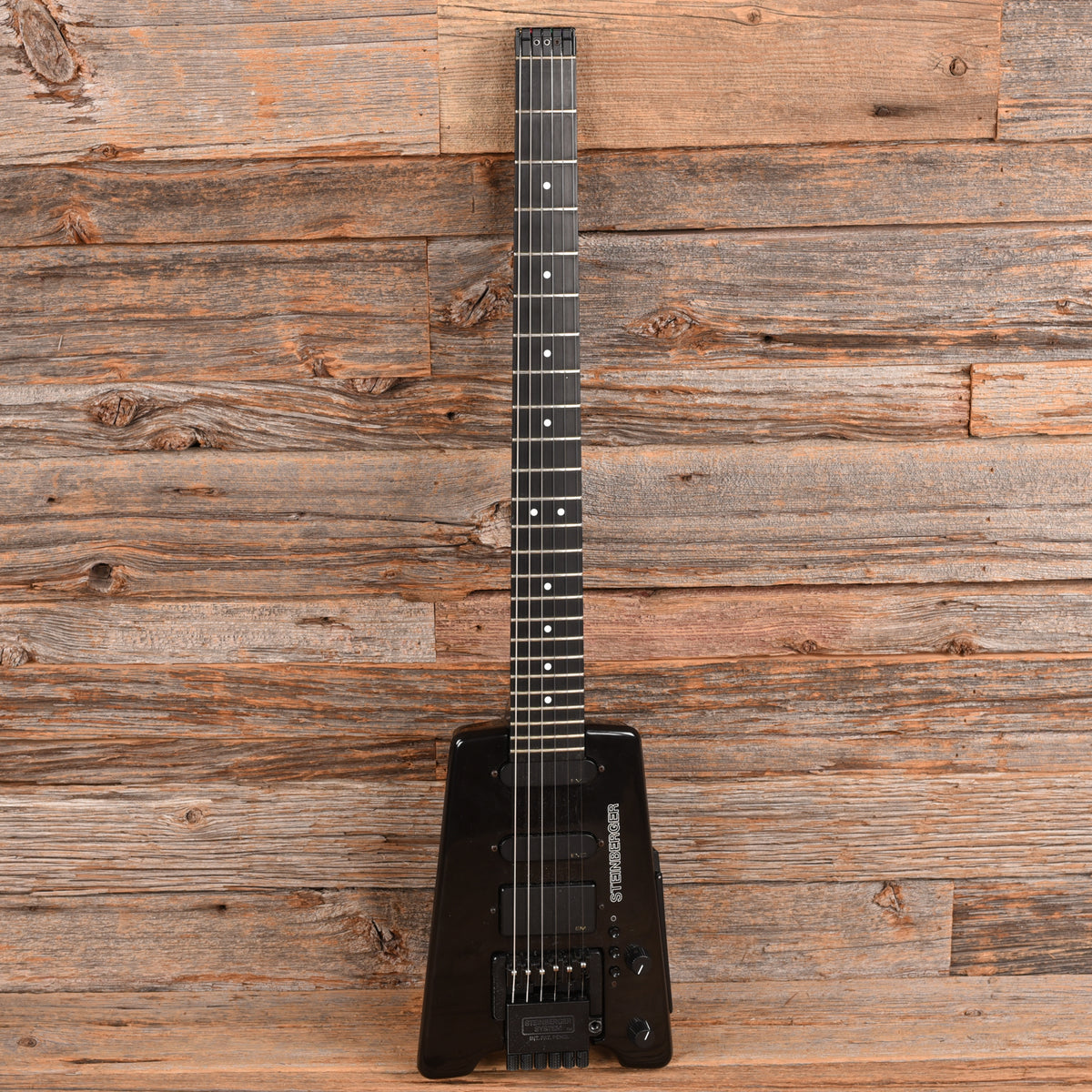 Steinberger GL4T Black 1980s Electric Guitars