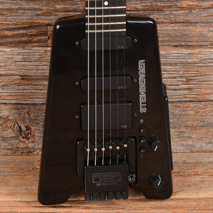 Steinberger GL4T Black 1980s Electric Guitars