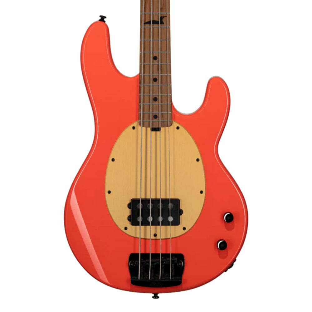 Sterling by Music Man Pete Wentz Artist Series StingRay Bass Fiesta Red Bass Guitars / 4-String